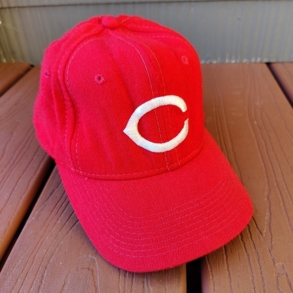 Vintage Cincinnati Reds Baseball Cap MLB Ohio Hat by THE PRO - Picture 1 of 12